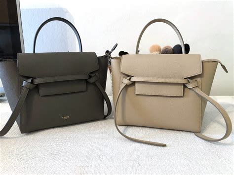 celine nano belt bag chalk|celine belt bag nano size.